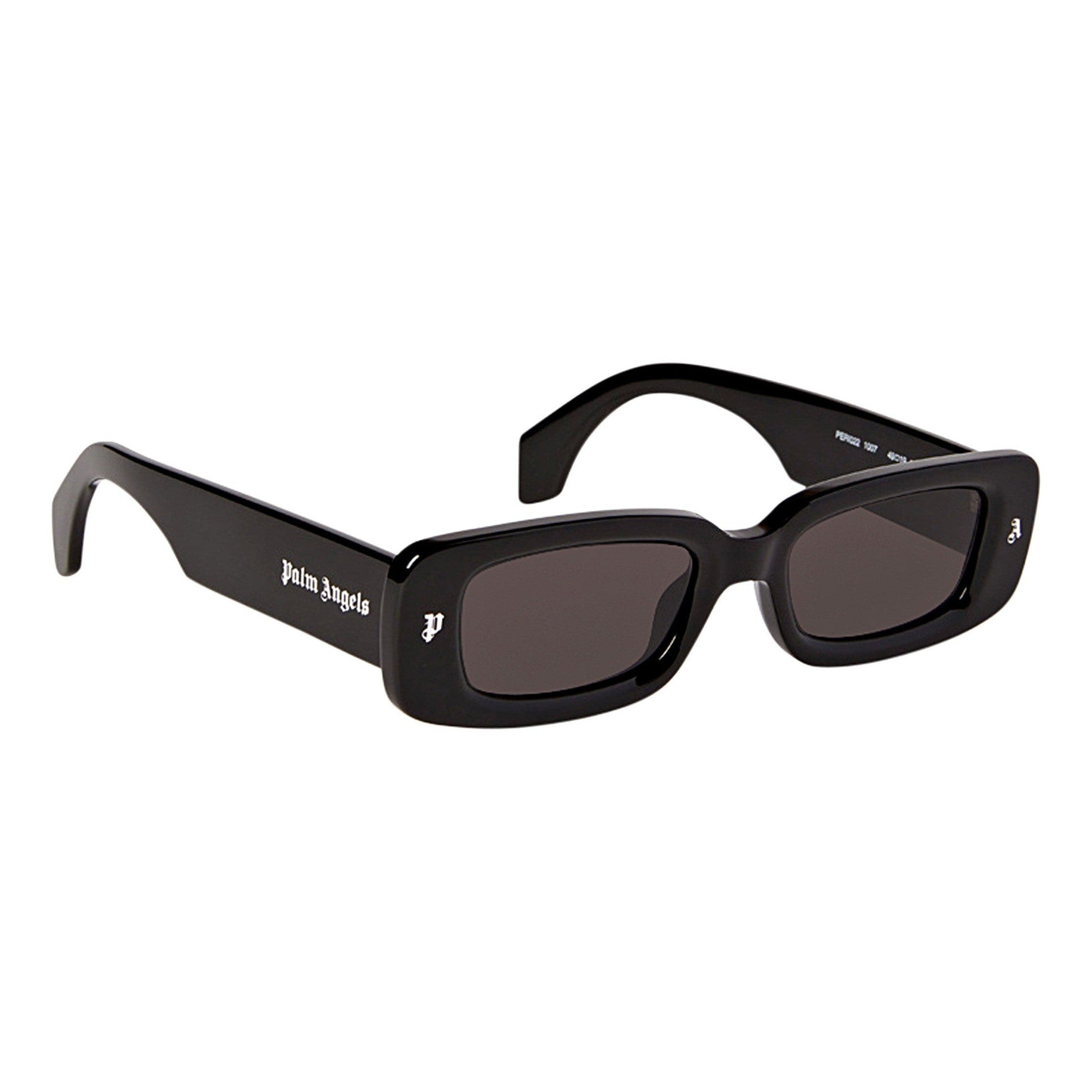 Palm Angels\' \'Lala\' rectangular glitter sunglasses Palm Angels Lala Rectangle Sunglasses – Sleek Modern  main image 3