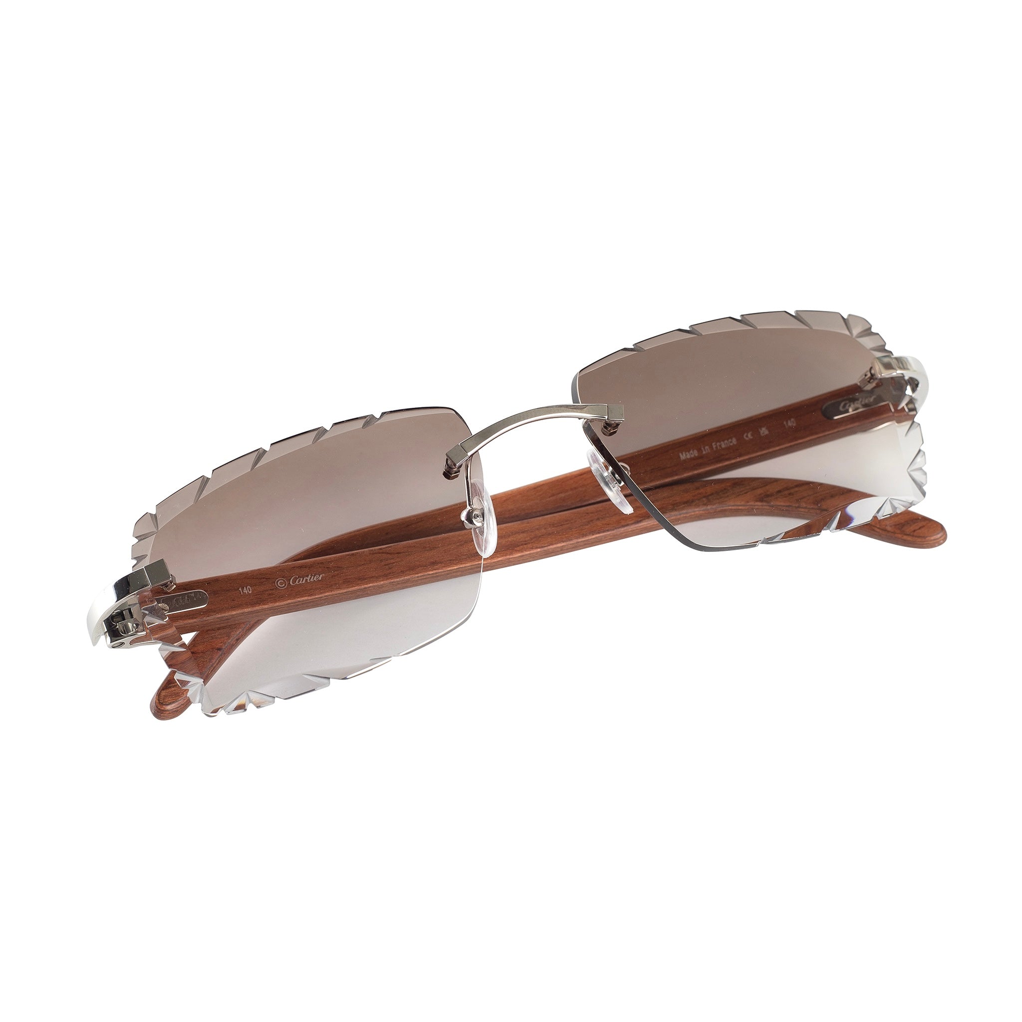 The ICONS Diamond Cut Lenses Customized By ICONS MIAMI